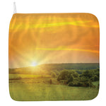 Sunrise Field Print Hand Towel
