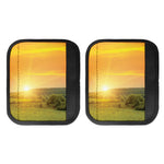 Sunrise Field Print Handle Covers