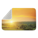 Sunrise Field Print Indoor Door Mat