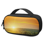 Sunrise Field Print Insulin Cooler Travel Case