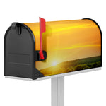 Sunrise Field Print Mailbox Cover