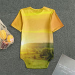Sunrise Field Print Men's Bodysuit