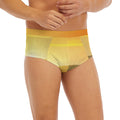 Sunrise Field Print Men's Briefs