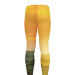 Sunrise Field Print Men's leggings
