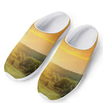 Sunrise Field Print Mesh Casual Shoes