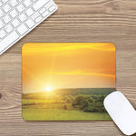 Sunrise Field Print Mouse Pad