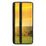 Sunrise Field Print Refrigerator Handle Covers