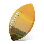 Sunrise Field Print Rugby Ball