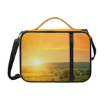 Sunrise Field Print Shoulder Strap Bible Bag