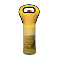 Sunrise Field Print Single Neoprene Wine Tote