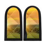 Sunrise Field Print Skillet Handle Cover