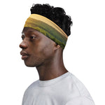 Sunrise Field Print Sports Headband