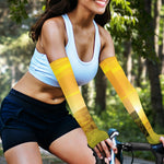 Sunrise Field Print Sun Protection Arm Sleeves