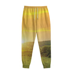 Sunrise Field Print Sweatpants