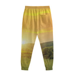 Sunrise Field Print Sweatpants