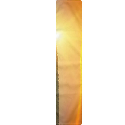 Sunrise Field Print Table Runner