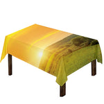 Sunrise Field Print Tablecloth