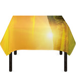 Sunrise Field Print Tablecloth