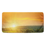 Sunrise Field Print Towel