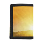 Sunrise Field Print Trifold Wallet