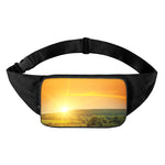 Sunrise Field Print Waist Bag