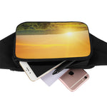 Sunrise Field Print Waist Bag