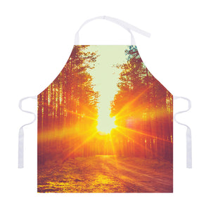 Sunrise Forest Print Adjustable Apron