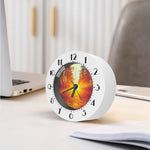 Sunrise Forest Print Alarm Clock