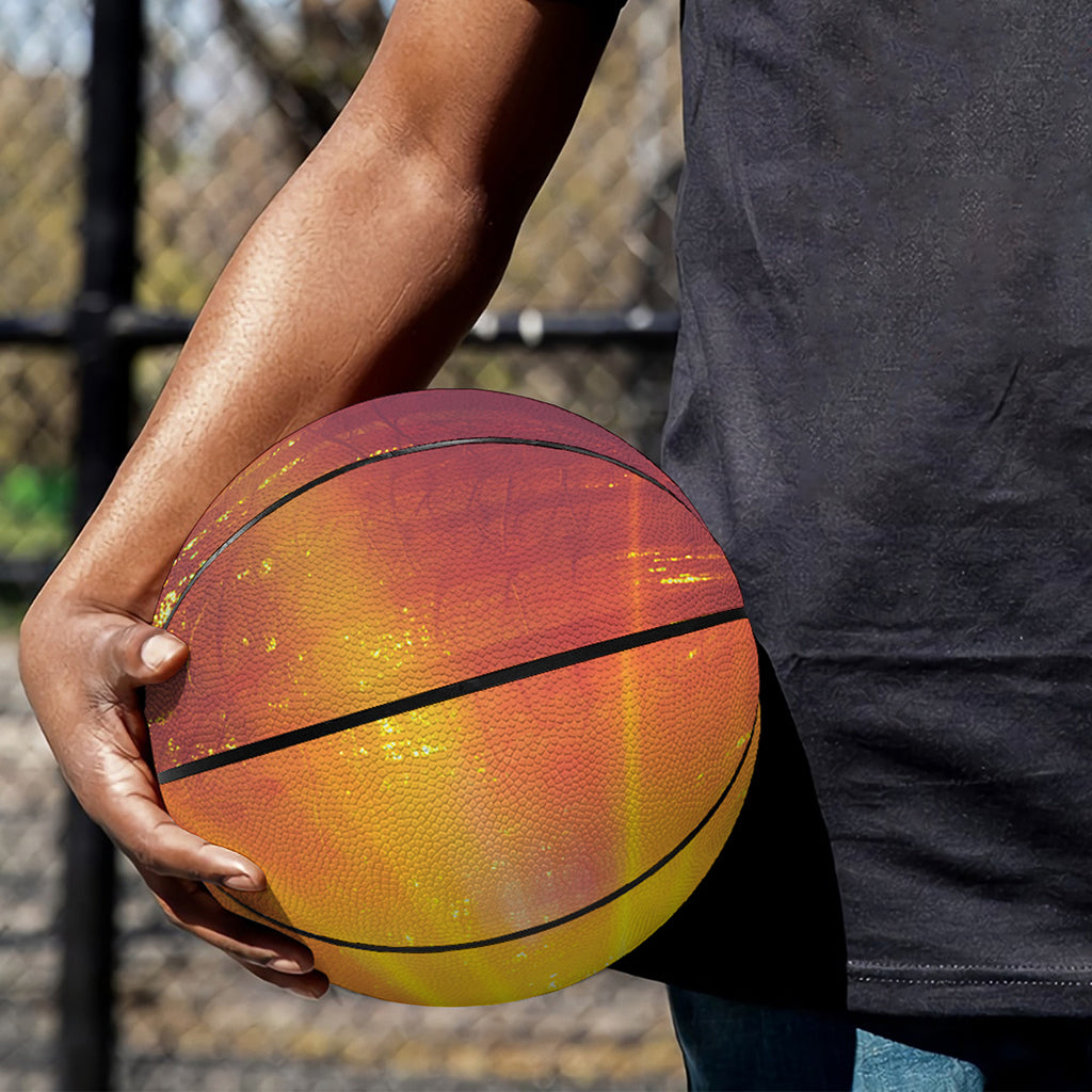 Sunrise Forest Print Basketball
