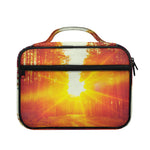 Sunrise Forest Print Briefcase Bible Bag