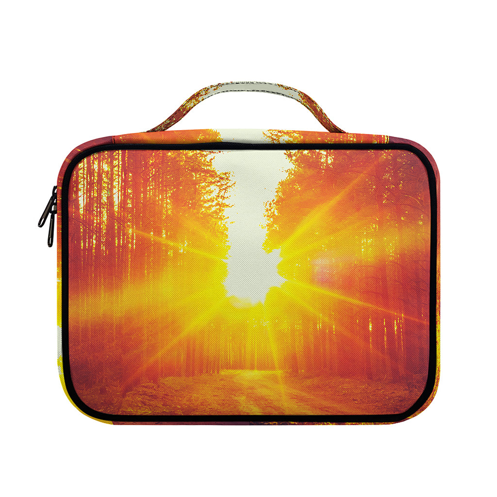 Sunrise Forest Print Briefcase Bible Bag