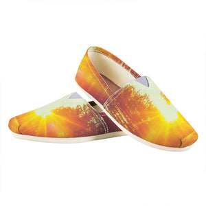 Sunrise Forest Print Casual Shoes