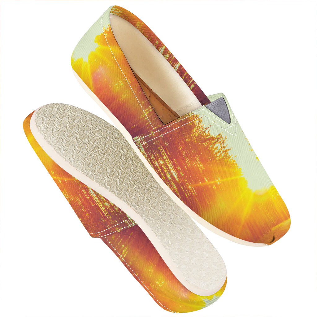 Sunrise Forest Print Casual Shoes