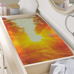 Sunrise Forest Print Changing Pad Cover