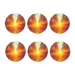 Sunrise Forest Print Coaster Set