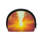 Sunrise Forest Print Coin Purse