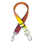 Sunrise Forest Print Dog Seat Belt