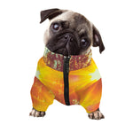 Sunrise Forest Print Dog Zip Up Jacket