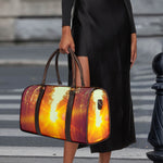 Sunrise Forest Print Duffle Bag