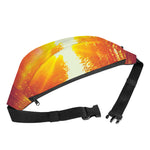 Sunrise Forest Print Fanny Pack