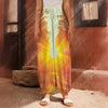 Sunrise Forest Print Harem Pants