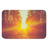 Sunrise Forest Print Indoor Door Mat