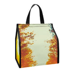Sunrise Forest Print Insulated Lunch Tote