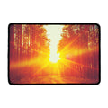 Sunrise Forest Print Kitchen Mat