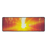 Sunrise Forest Print Long Kitchen Mat