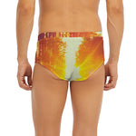Sunrise Forest Print Men's Briefs