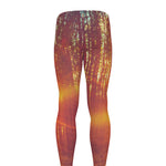 Sunrise Forest Print Men's leggings