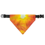 Sunrise Forest Print Over The Collar Dog Bandana