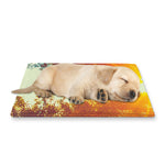 Sunrise Forest Print Pet Cooling Mat Cover