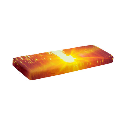 Sunrise Forest Print Piano Keyboard Cover